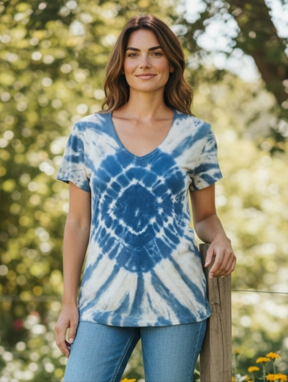 TRYST by Mathew Tie-Dye T-Shirt
Size Large | Made in USA | 100% Cotton